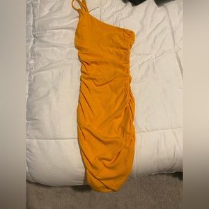 Orange Mini dress